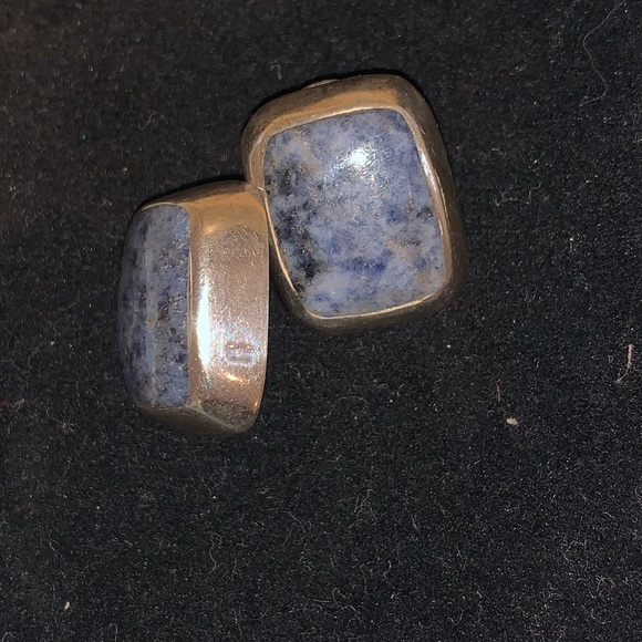 Sterling silver with blue lapis - Picture 3 of 3